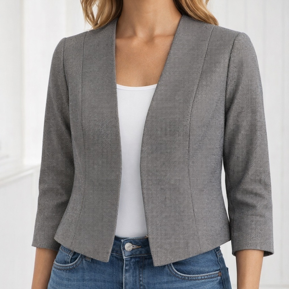 Express Women's Charcoal Blazer